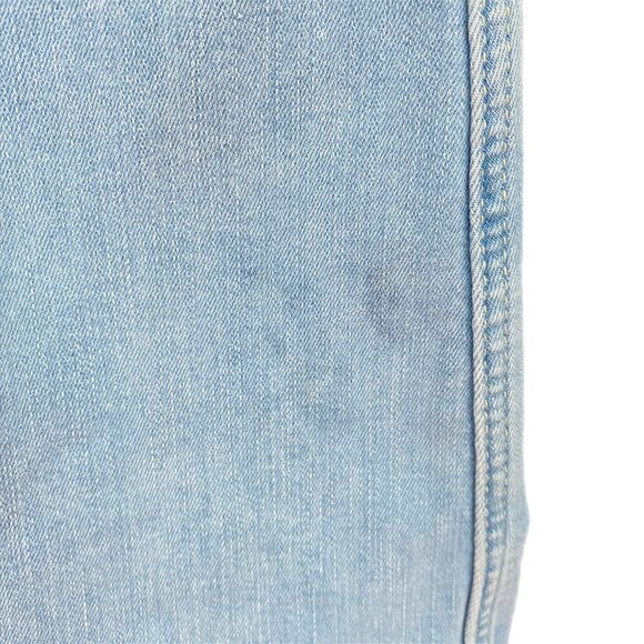 Hollister Daisy High Rise Flare Jeans Retro Stretch Light Wash Size 28/32 - Picture 6 of 7